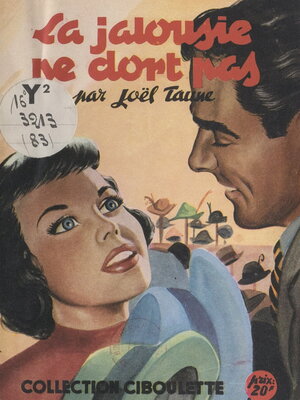 cover image of La jalousie ne dort pas